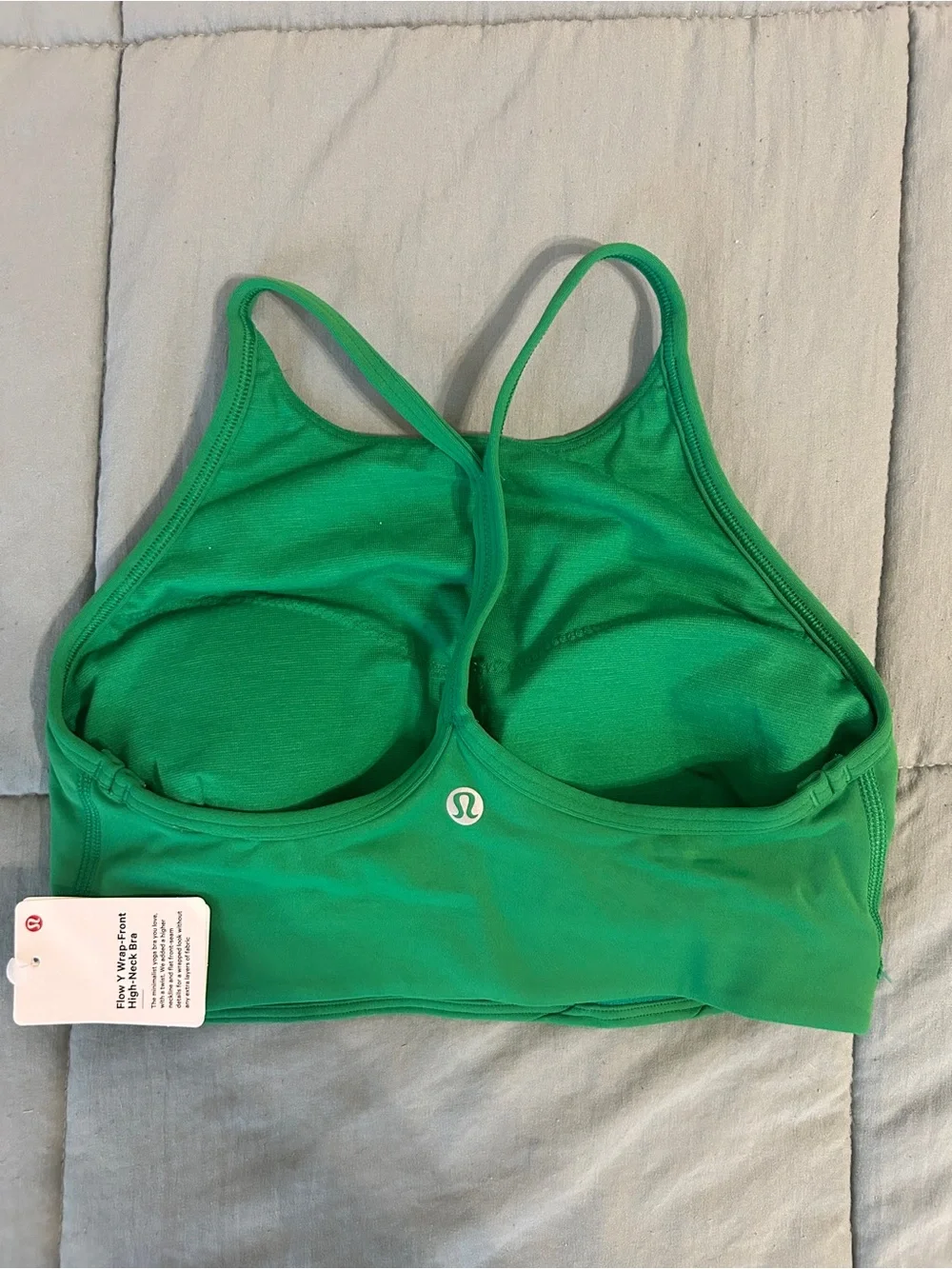 NWT lululemon Flow Y Wrap-Front High-Neck Bra